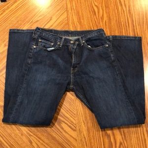 Levi’s Dark Straight Leg Men’s Jeans